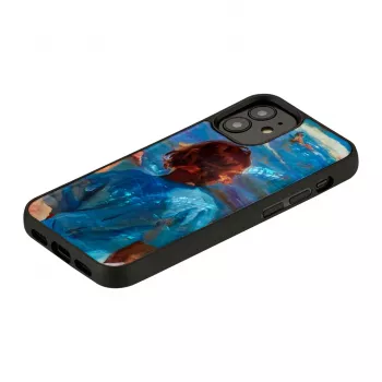 Ochranné puzdro iKins pre Apple iPhone 12 mini s dizajnom detskej pláže