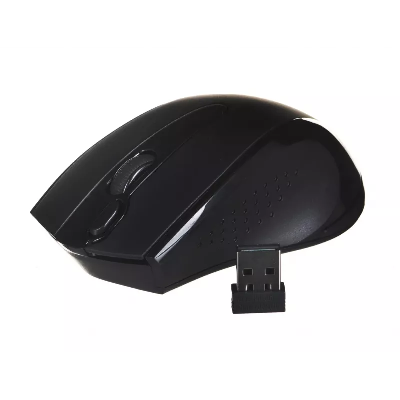 Bezdrôtová RF myš A4Tech G9-500F, pre pravákov, 1000 DPI, 2,4 GHz nano prijímač, dosah 15 m, AA batéria