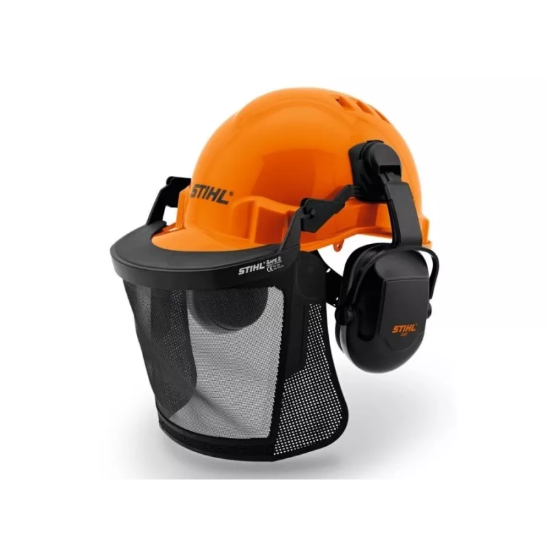 Stihl Basic sada prilby s lesníckou prilbou, ochranou tváre a ochranou sluchu (00008880810)