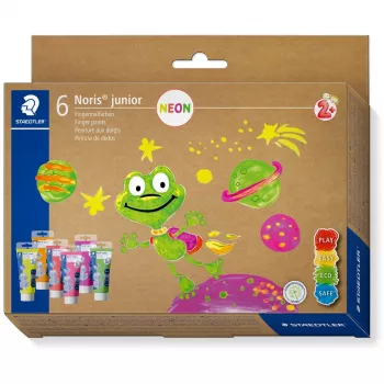 STAEDTLER prstové farby NJ Neon 6-dielne puzdro (8816F C6)