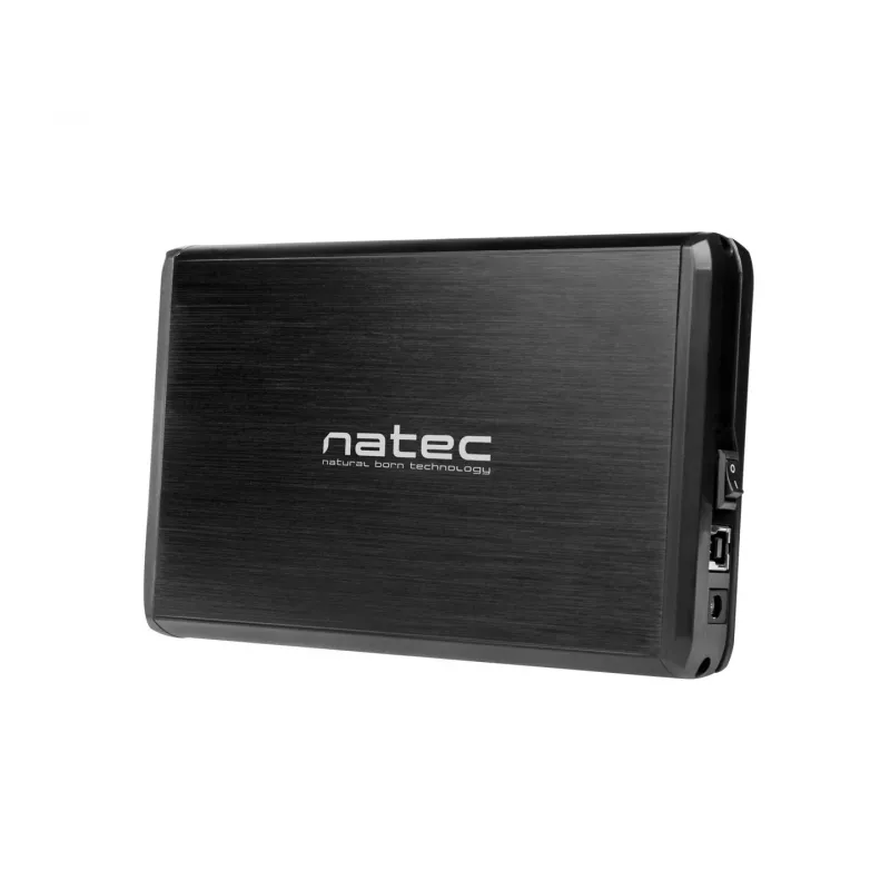 NATEC NKZ-0448 RHINO externé USB 3.0 puzdro pre 3,5-palcové SATA HDD čierny hliník