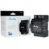 Inteligentné relé Shelly Wave PRO 3 — čierna, plastové puzdro, 110–240 V AC, 50–60 Hz, 0,3 W, 53×59×96 mm
