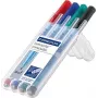 Fixka Staedtler Lumocolor correctable 305 4 kusy zelená čierna modrá červená