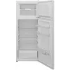 Chladnička s mrazničkou AMICA FD2355.4(E) — 235 L, mraznička hore, biela, R600a, voľne stojaca, 1450×540×570 mm