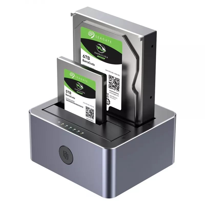 Unitek klonovacia stanica 2X SATA 2,5/3,5 USB 5GB