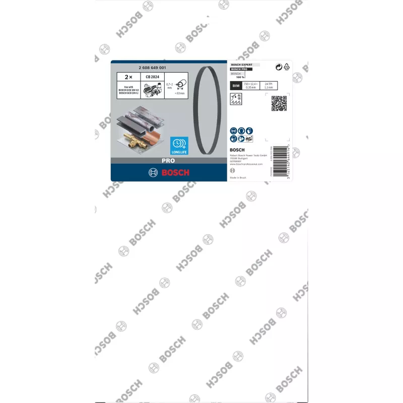 Bosch pásové pílové listy CB 2824