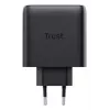 Nabíjačka Trust Maxo 65W 2-port USB-C GaN nabíjačka rýchlonabíjanie čierna