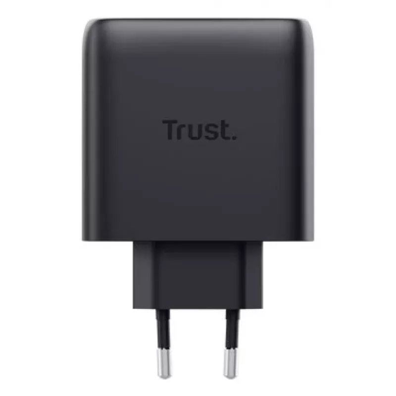 Nabíjačka Trust Maxo 65W 2-port USB-C GaN nabíjačka rýchlonabíjanie čierna