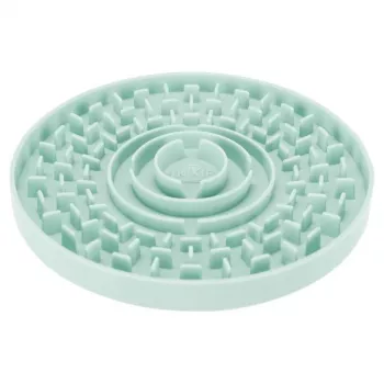 Lízacia doska Trixie Junior 15 cm — lízacia miska pre psov, zelená, priemer 15 cm, junior, 200 g