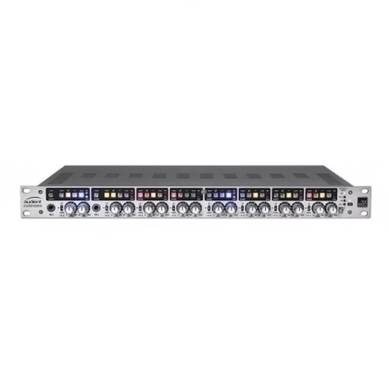 8-kanálový mikrofónový predzosilňovač Audient ASP880 24-Bit 96 kHz, rack-montovateľný