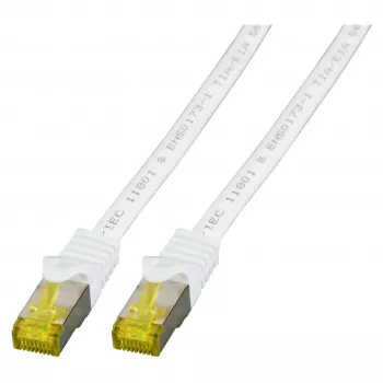 EFB-Elektronik RJ45 patch kábel Kat.6A S/FTP LSZHCat.7 surový kábel biely 1,5m výrobca: EFB Elektronik (MK7001.1,5W)