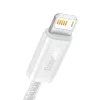 Kábel Baseus Dynamic USB na Lightning, 2,4A, 2m (biela)