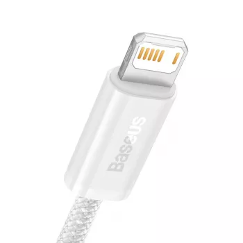 Kábel Baseus Dynamic USB na Lightning, 2,4A, 2m (biela)