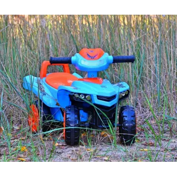 Chodítko Milly Mally Ride-on Monster Navy — detské sedacie chodítko, nízka výška sedadla