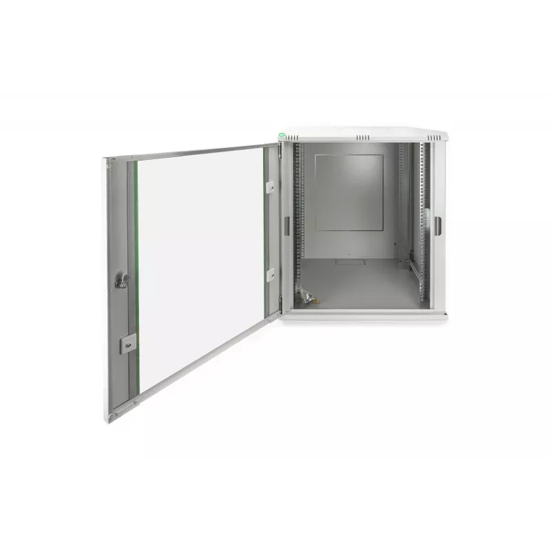 DIGITUS Professional Dynamic Basic Series DN-19 16U-6/6-EC - skriňa - vhodná na nástennú montáž - sivá, RAL 7035 - 16U - 48,3 cm (19)