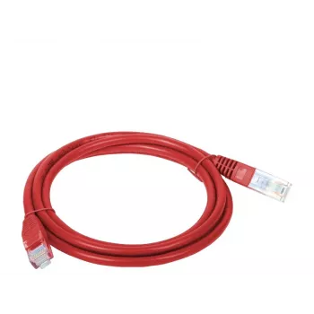 Alantec KKU5CZE1 sieťový kábel červený 1 m Cat5e U/UTP (UTP)