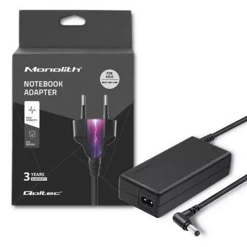 Qoltec 50075.90W napájací zdroj pre ASUS | 90W | 19V | 4,9A | 5,5*2,5 | +napájací kábel