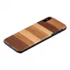 Puzdro na smartphone man and wood pre iPhone XS Max — čierna