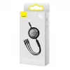 USB kábel Baseus CAMJ010201 1,1 m USB 3.2 Gen 1 USB C Micro USB-A Lightning čierny