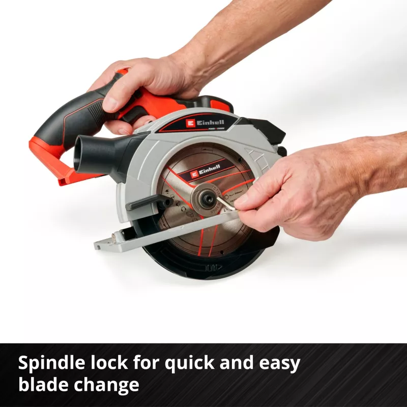 Einhell TE-CS 18/165-1 Li - Solo 16,5 cm čierna, červená, strieborná 4200 ot/min