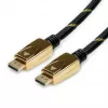 ROLINE 11.04.5920 DisplayPort kábel 1 m čierny - zlatý (11.04.5920)