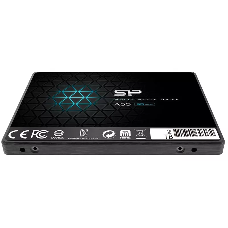 2,5 palcový SATA III SSD Silicon Power Ace A55 — 2 TB, 560/530 MB/s, 3D-NAND