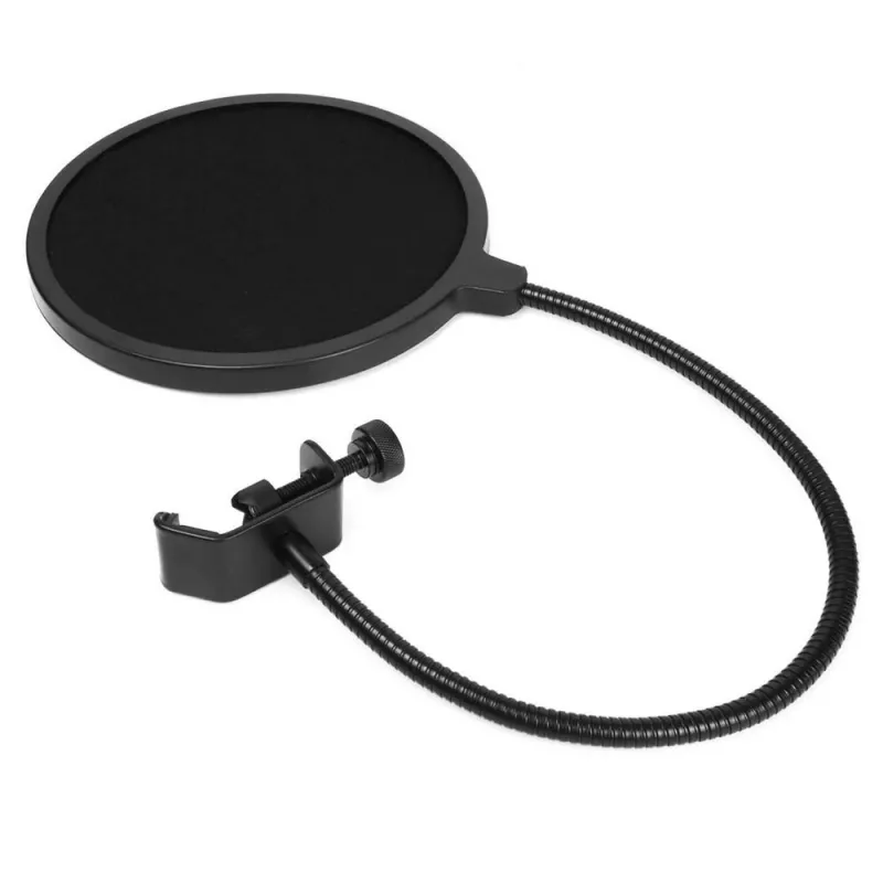 PC mikrofón MEDIA-TECH MT397S — káblový, vstup XLR, 20–20000 Hz, 150 Ω, -32 dB, 2,4 m kábel, stojan na stôl, čierny