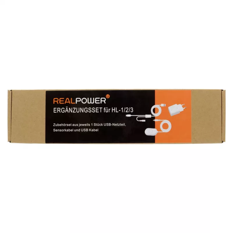 RealPower 511601 rozširujúca sada pre HL-1/2/3, 1x senzor, kábel, napájací zdroj