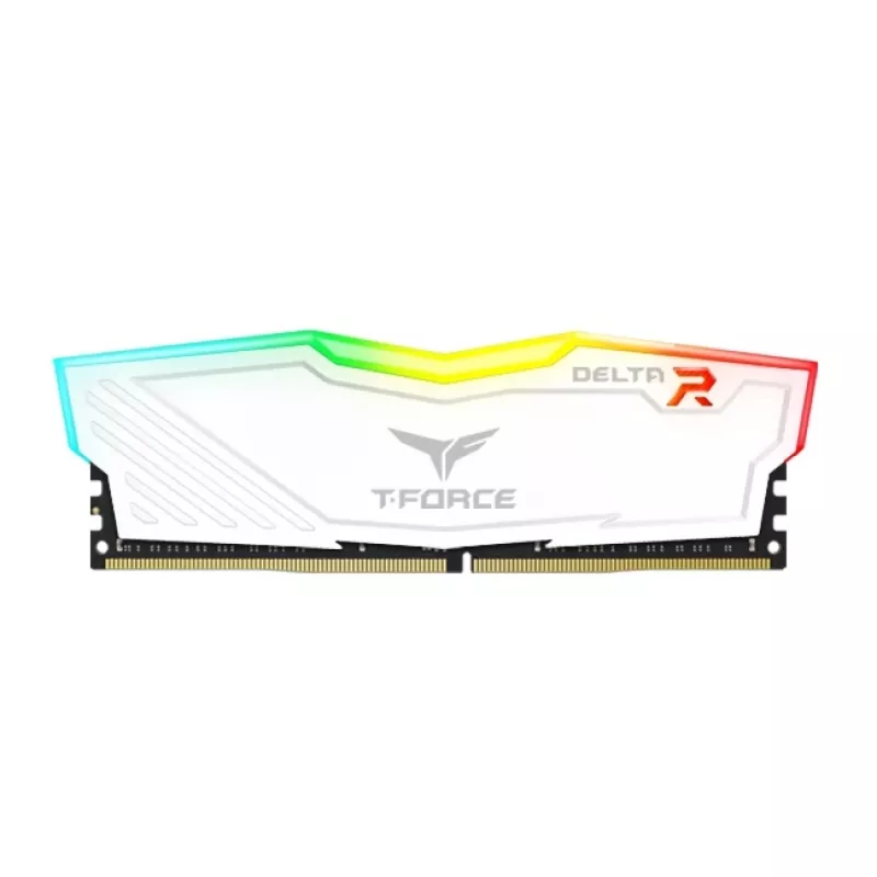 DIMM 16 GB DDR4-3600 (2x 8 GB) Dual-Kit, pamäť biela, TF4D416G3600HC18JDC01, Delta RGB, INTEL XMP