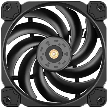 120-mm ventilátor do skrine Jonsbo HF-120 PWM, čierny, 120×120×25 mm, PWM ovládanie