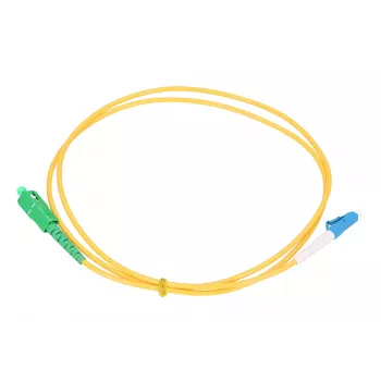 Optický patch kábel Extralink SC/APC na LC/UPC, singlemode G.657.A1, 3 mm, 2 m, simplex