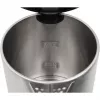 Rýchlovarná kanvica Clatronic 1,5 L 2200 W čierna nerez
