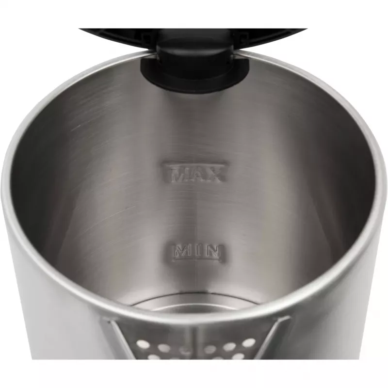 Rýchlovarná kanvica Clatronic 1,5 L 2200 W čierna nerez