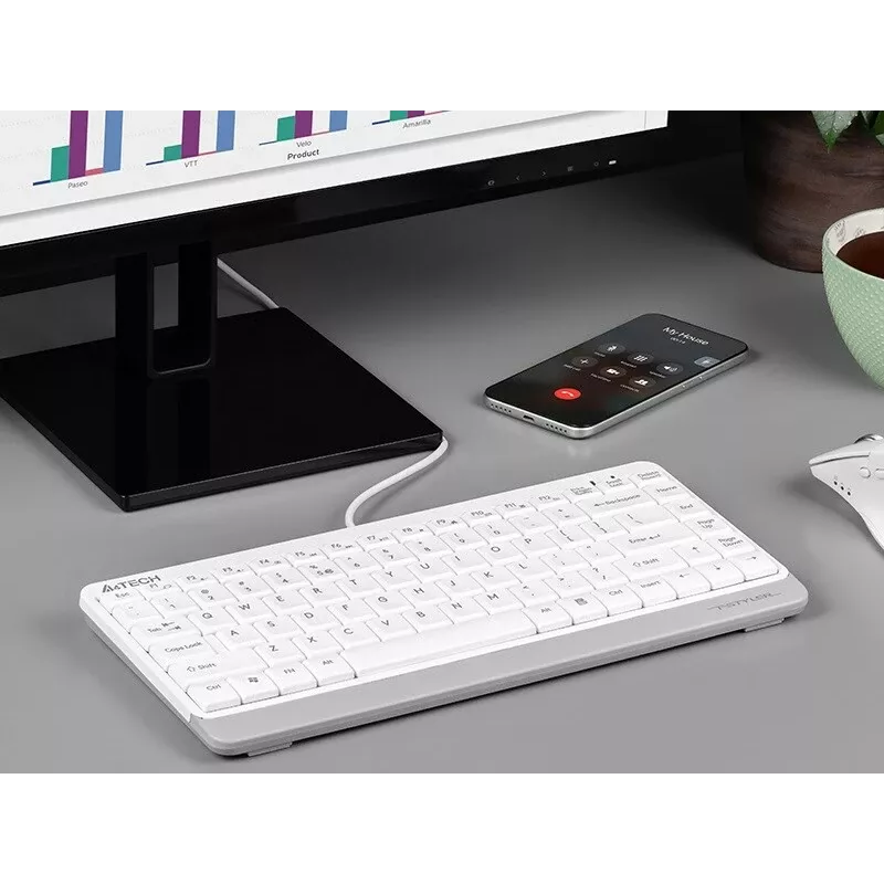 Klávesnica A4Tech FSTYLER FK11 biela A4TKLA47119 (A4TKLA47119)