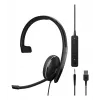 EPOS ADAPT 135 USB II headset káblový headset kancelária/call centrum USB Type-A čierny