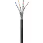 Microconnect KAB028-100 sieťový kábel čierny 100 m Cat6 S/FTP (S-STP)