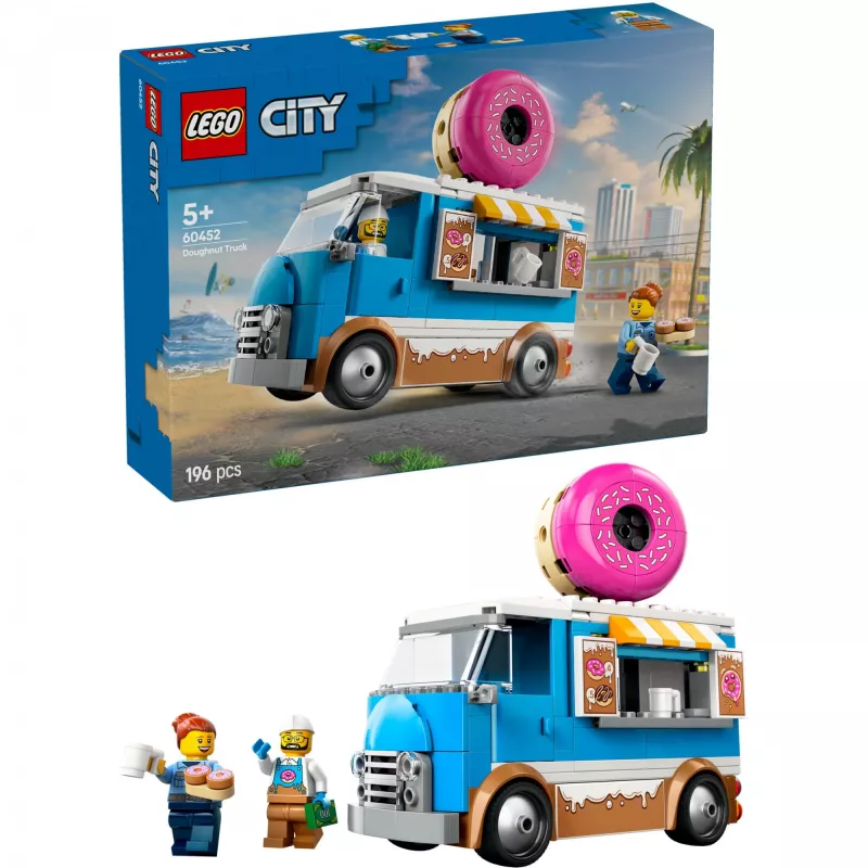 LEGO CITY 60452 Donutový kamión