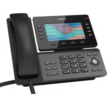 Snom D862 IP telefón čierny LCD