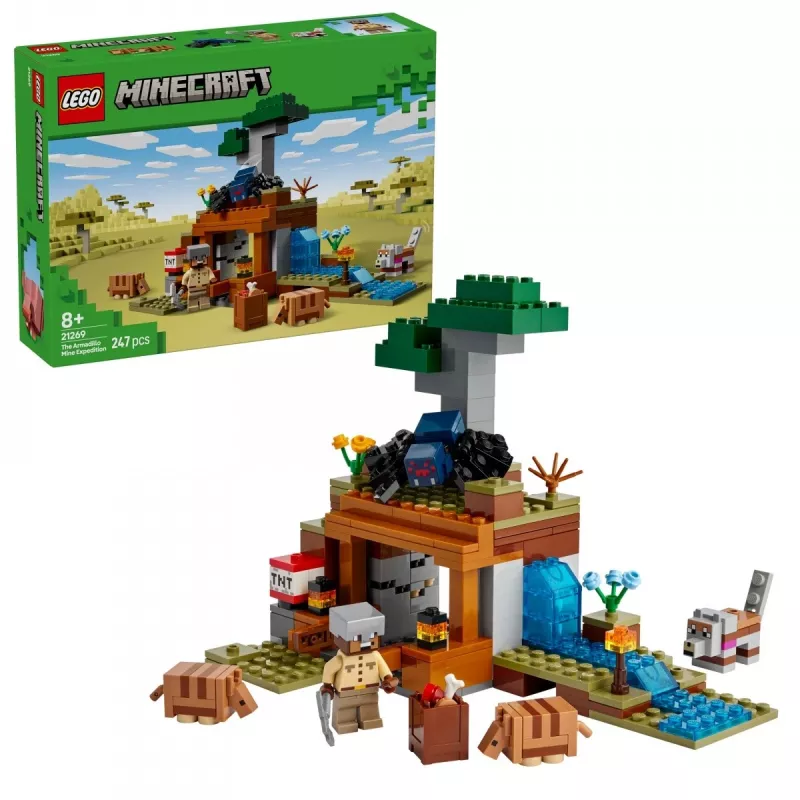 LEGO MINECRAFT 21269 Pásavec banská expedícia