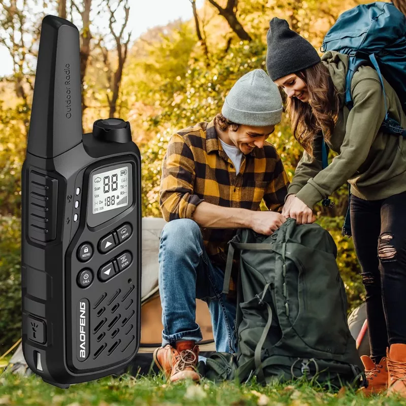 Walkie-talkie Baofeng BF-T25E čierna, 2 kusy