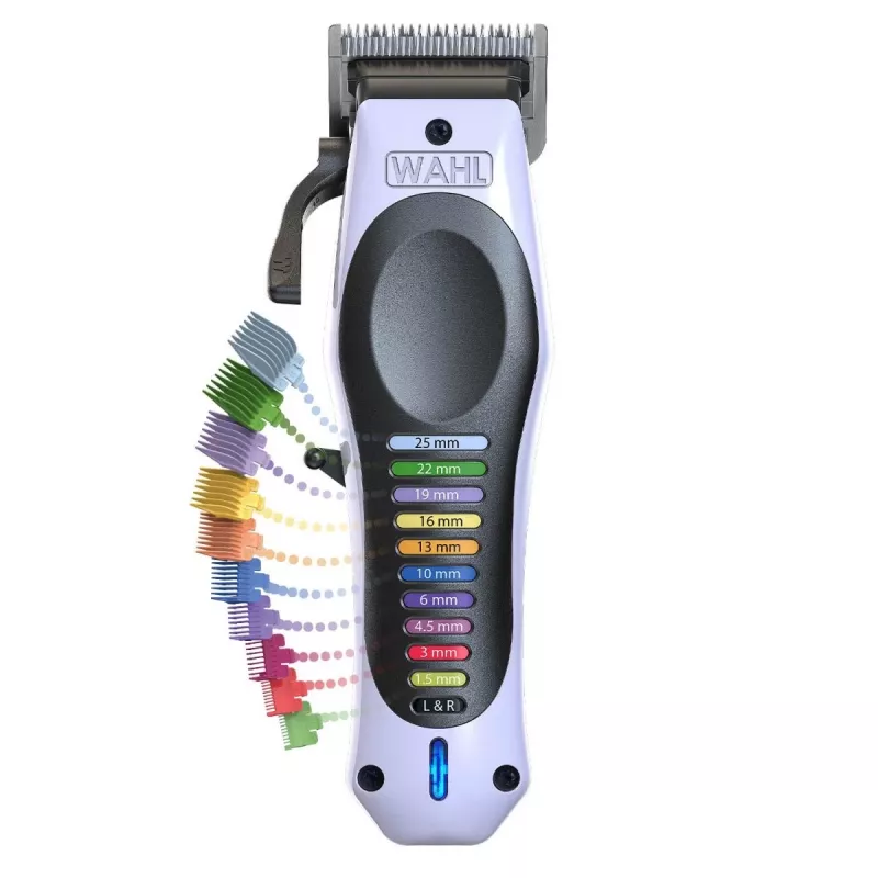 Wahl 3028048 strihač vlasov/strojček čierna, biela 10 lítium-iónových (Li-Ion)
