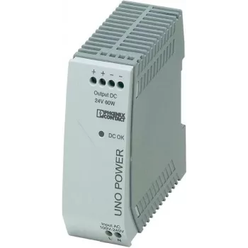 Phoenix Contact UNO-PS/1AC/24DC/60W napájací zdroj a menič napätia pre interiér sivý (2902992)