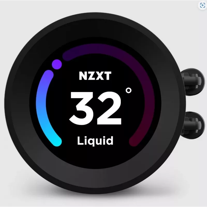 Kvapalinový chladič NZXT Kraken Elite 280 RGB 14 cm čierny