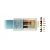 Sériový kábel DeLOCK 63914 USB Type-C RJ45 3 m modrý