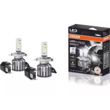 Sada LED žiaroviek 2 ks H19/H4 12V 15W P43T/PU43t-3