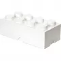 LEGO Storage Brick 8 biela, úložná krabica biela
