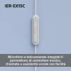 Sony IER-EX15C headset káblový in-ear hovory/hudba USB Type-C čierny