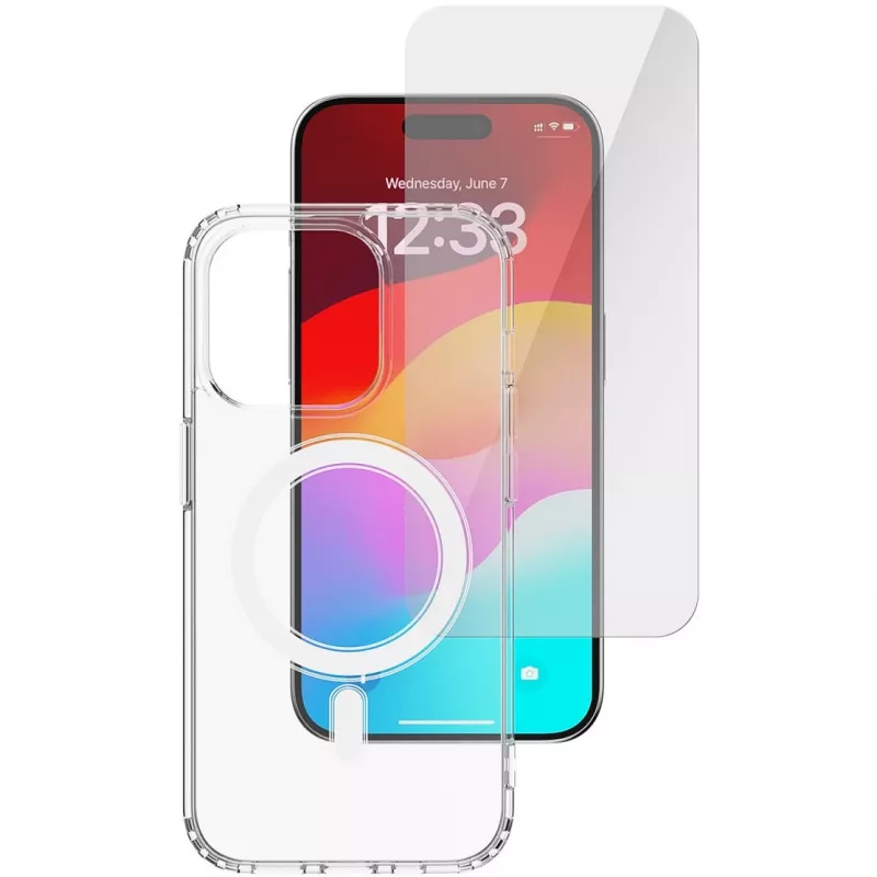 Puzdro 4smarts 540603 pre iPhone 15 transparentné 15,5 cm
