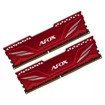 Desktop DDR4 RAM AFOX 2×16GB 3200MHz CL16 1,35V Unbuffered XMP2 červená