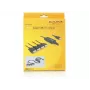 DeLock USB2.0 > 4 x sériový adaptér - sériový adaptér - USB - RS-232 x 4 (61887)